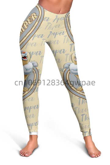 Thumper Rabbit Bambi Disney Hollow Tank Top Leggings Set
