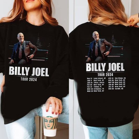 Billy Joel World Tour 2024 Shirt, Billy Joel Shirt