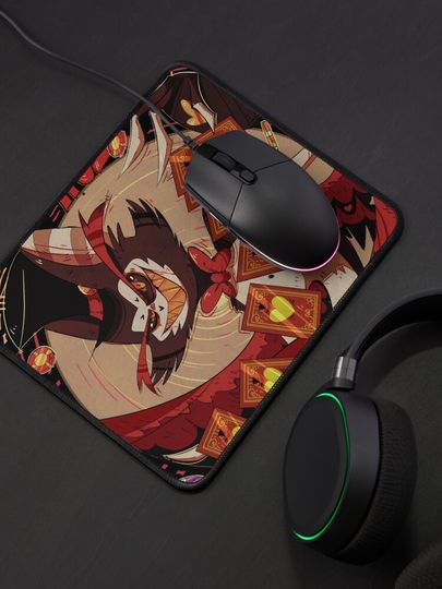Husk Hazbin Hotel Mouse Pad, Hazbin Hotel Decor