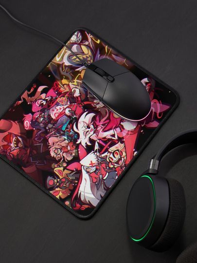Hazbin Hotel Mouse Pad, Hazbin Hotel Decor