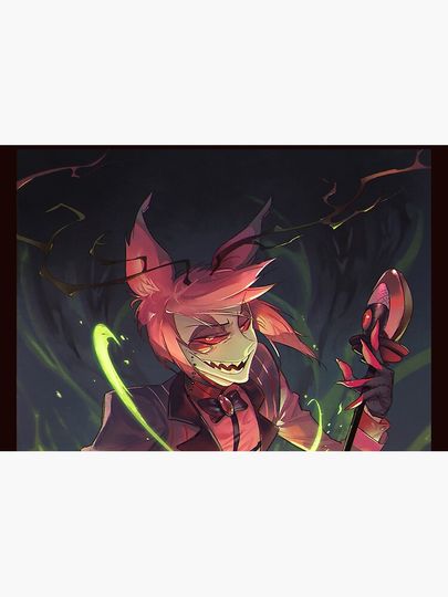 Alastor Hazbin Hotel Jigsaw Puzzle, Hazbin Hotel Fan Gift