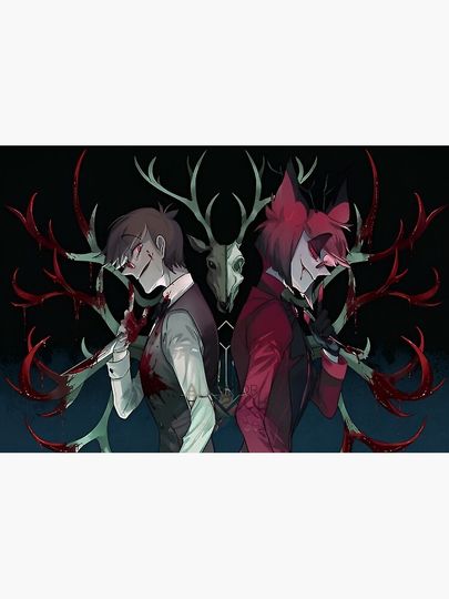 Alastor Hazbin Hotel Jigsaw Puzzle, Hazbin Hotel Fan Gift