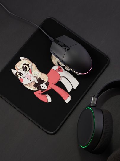 Charlie Mouse Hazbin Hotel Mouse Pad, Hazbin Hotel Decor