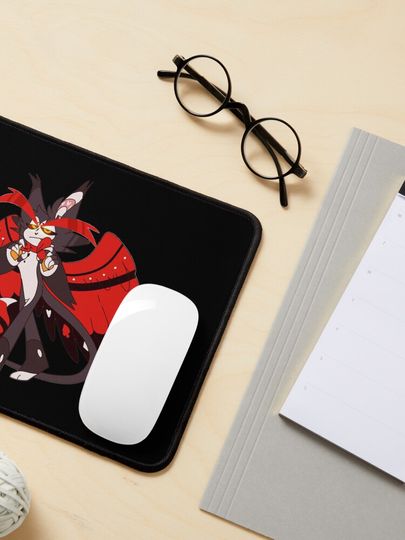 Husk Hazbin Hotel Mouse Pad, Hazbin Hotel Decor
