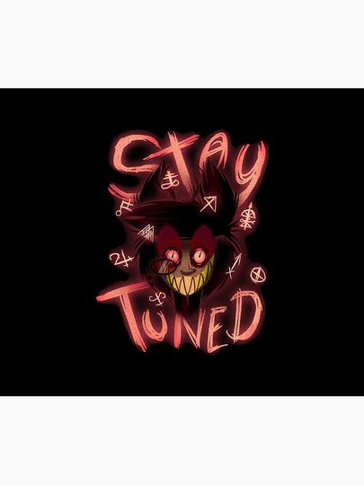 Alastor Hazbin Hotel Mouse Pad, Hazbin Hotel Decor