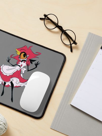 Niffty Hazbin Hotel Mouse Pad, Hazbin Hotel Decor
