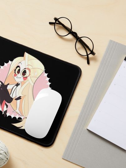 Charlie Hazbin Hotel Mouse Pad, Hazbin Hotel Decor