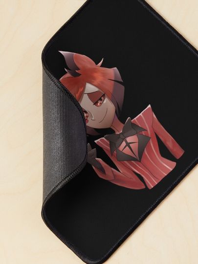 Alastor Hazbin Hotel Mouse Pad, Hazbin Hotel Decor