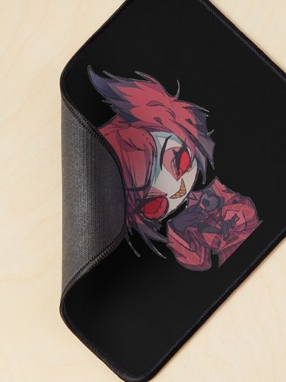 Alastor Hazbin Hotel Mouse Pad, Hazbin Hotel Decor