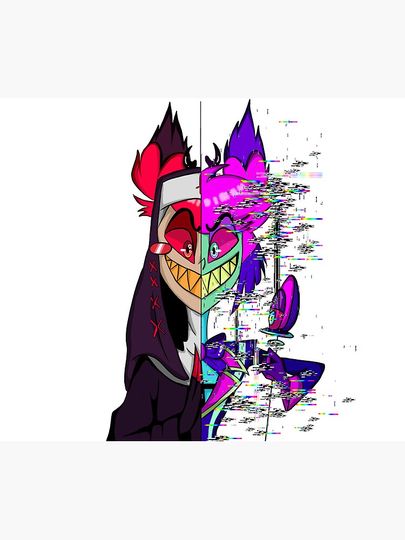 Radio Demon Hazbin Hotel Mouse Pad, Hazbin Hotel Decor