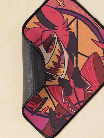 Alastor Hazbin Hotel Mouse Pad, Hazbin Hotel Decor