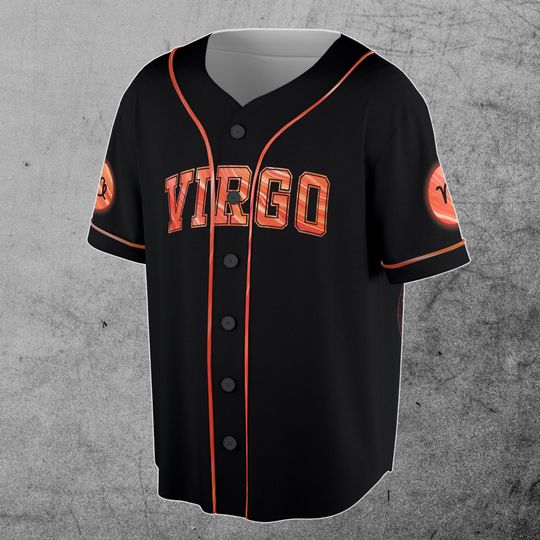 Virgo Baseball Jersey, Zodiac Jersey, Birthday Gift