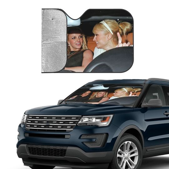 Paris Linsay Lohan Britney Spears Sunshade Windscreen