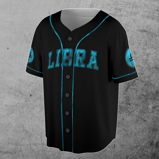 Libra Baseball Jersey, Zodiac Jersey, Birthday Gift