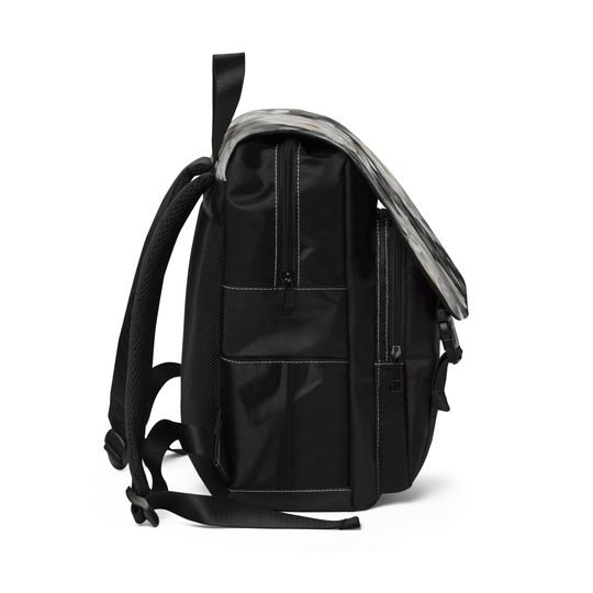 Floral Unisex Casual Shoulder Backpack