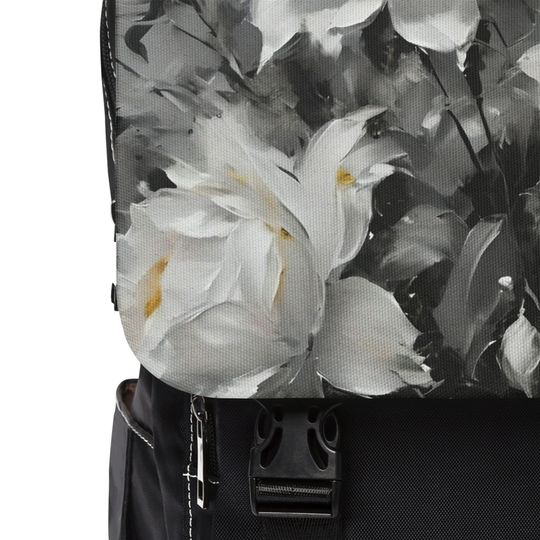 Floral Unisex Casual Shoulder Backpack