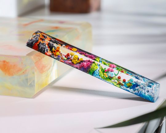 Cubone PKM Artisan Keycap, Spacebar Keycap, Keycap Set, Cute Keycap