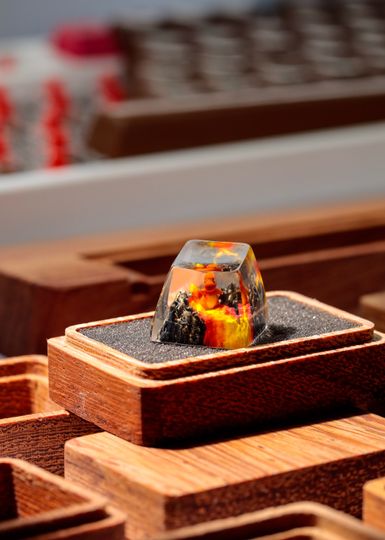 Charamander PKM Artisan Keycap, Spacebar Keycap, Keycap Set, Cute Keycap