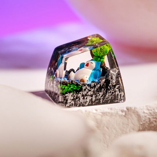 Sn Lax PKM Artisan Keycap, Spacebar Keycap, Keycap Set, Cute Keycap