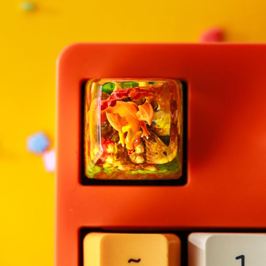 PKM Artisan Keycaps, Spacebar Keycap, Keycap Set, Cute Keycap