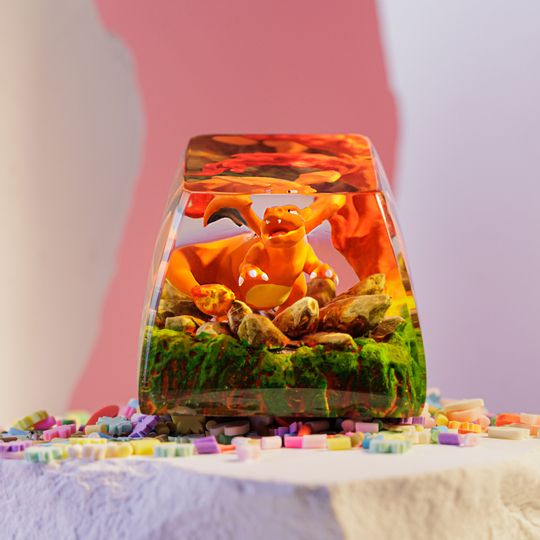 PKM Artisan Keycaps, Spacebar Keycap, Keycap Set, Cute Keycap