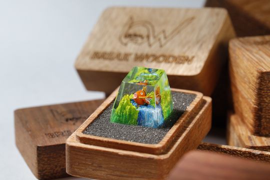 Magikarp PKM Artisan Keycap, Spacebar Keycap, Keycap Set, Cute Keycap