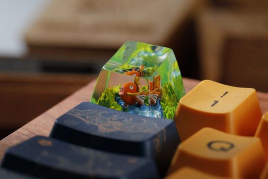 Magikarp PKM Artisan Keycap, Spacebar Keycap, Keycap Set, Cute Keycap