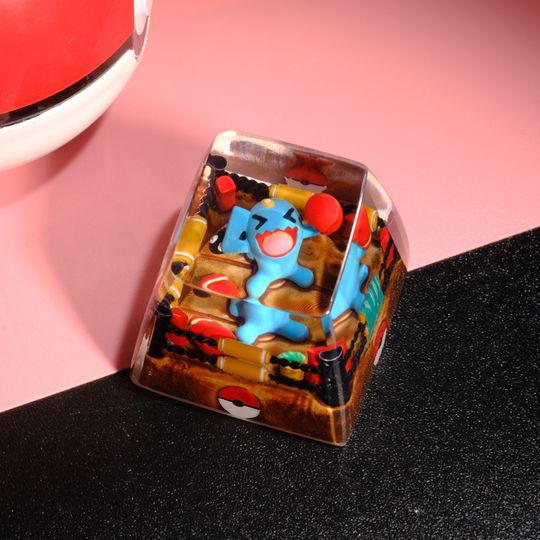 WOBBUFFET PKM Artisan Keycap, Spacebar Keycap, Keycap Set, Cute Keycap