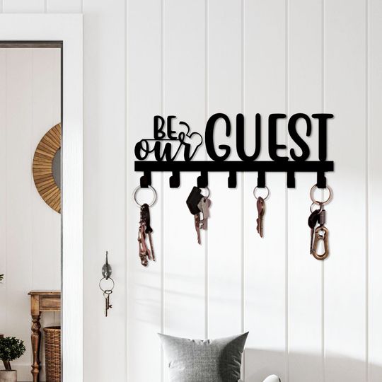 Be our Guest Key Holder, Beauty and Beast Key Holders