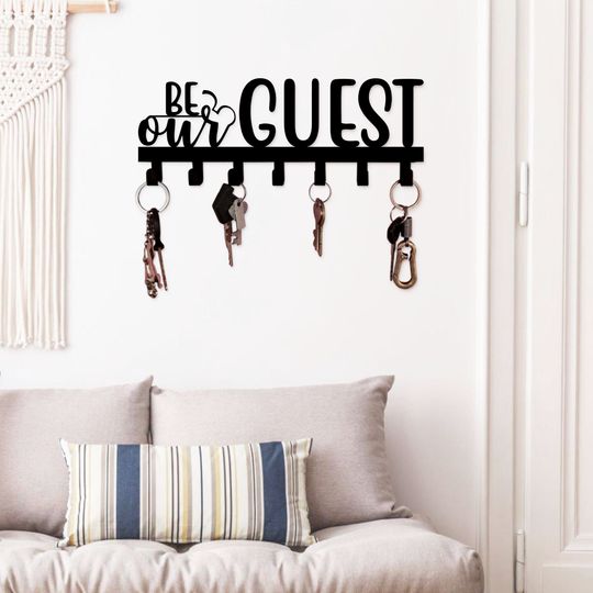 Be our Guest Key Holder, Beauty and Beast Key Holders