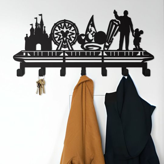 Mickey Monorail Key Holder, Disney Housewarming Gifts