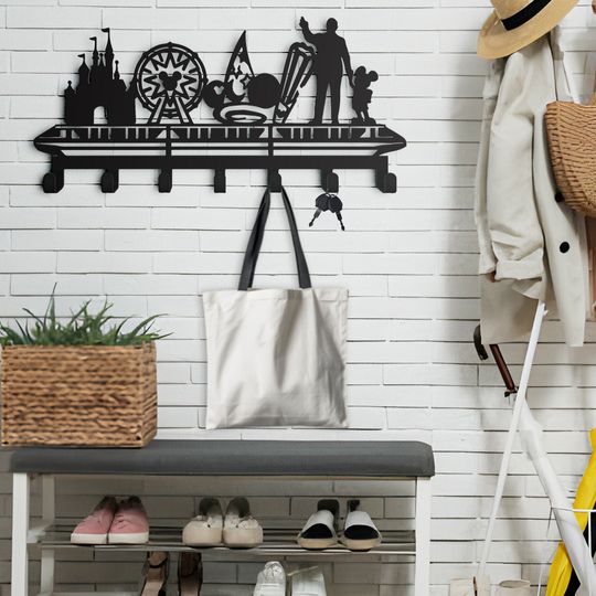 Mickey Monorail Key Holder, Disney Housewarming Gifts