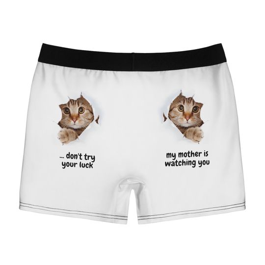 Humorous Men's Boxers, Funny Gift for Him