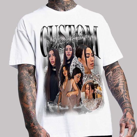 Custom Bootleg Rap Tee, Custom Kpop bias Graphic 90s Tshirt