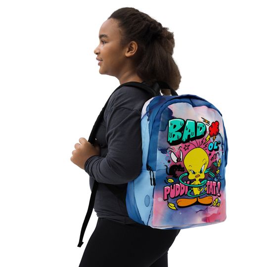 Tweety Bird Backpack, Cartoon Backpack