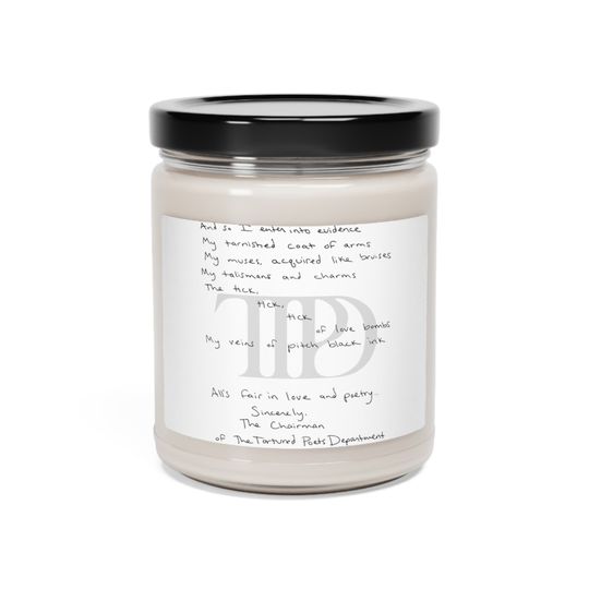 TTPD Candle, The Tortured Poets Department Candle