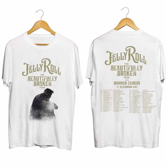 Jelly Roll The Beautifully Broken Tour 2024 Shirt, Jelly Roll Fan Shirt
