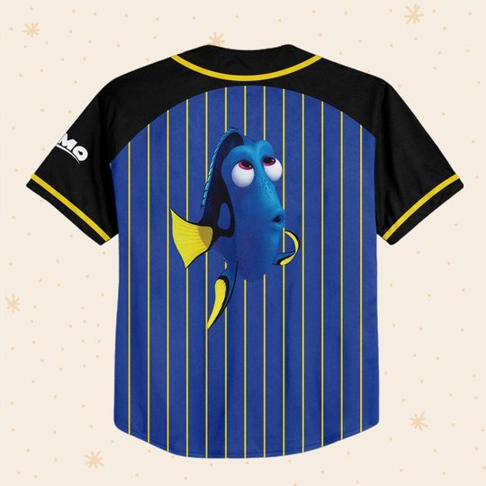 Personalized Finding Nemo Disney Baseball Jersey, Disney Jersey