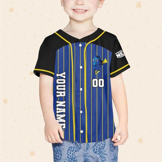 Personalized Finding Nemo Disney Baseball Jersey, Disney Jersey