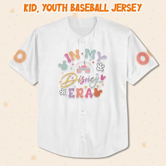 Personalized In My Disney Era Bella Baseball Jersey