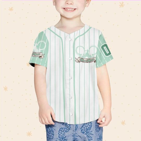 Personalize Princess Jasmine Alladin, Custom Name Disney Baseball Jersey