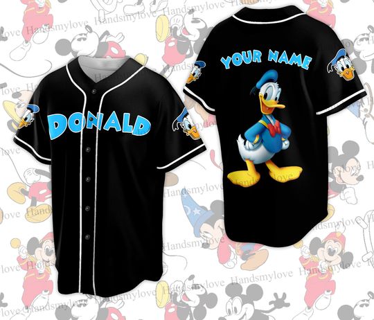 Custom Disneyland Baseball Jersey