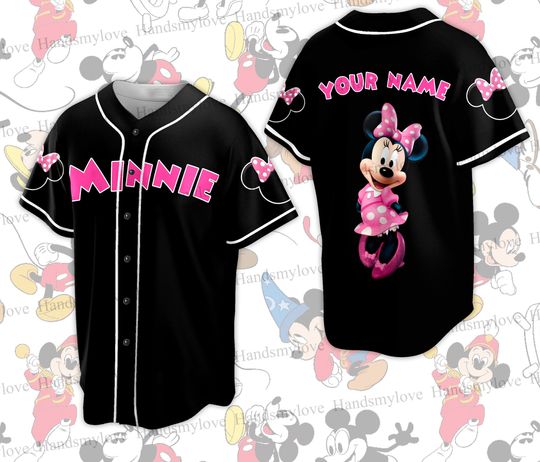 Custom Disneyland Baseball Jersey