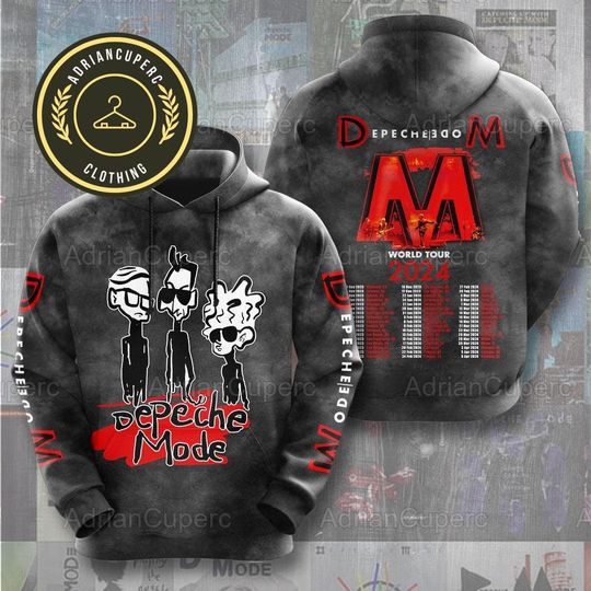 Depeche Mode World Tour 2024 Hoodie