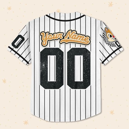 Personalized Chip And Dale Disney Baseball Jersey, Disney Jersey