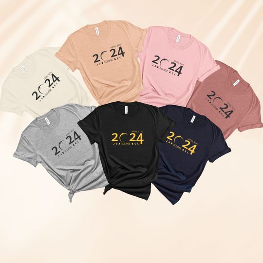 Total Solar Eclipse April 2024 Shirt, American Solar Eclipse 4.8.24 Tshirt