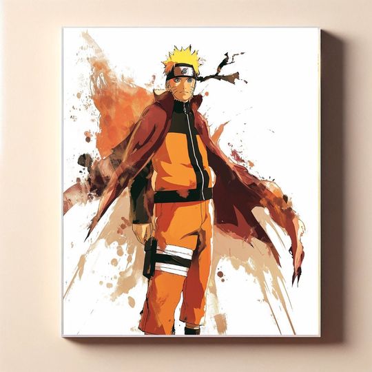 Narutoo Art Poster, Wall Art, Anime Poster