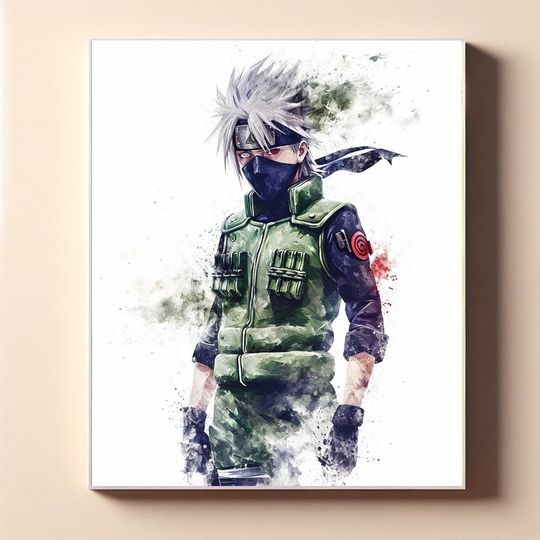 Narutoo Art Poster, Wall Art, Anime Poster
