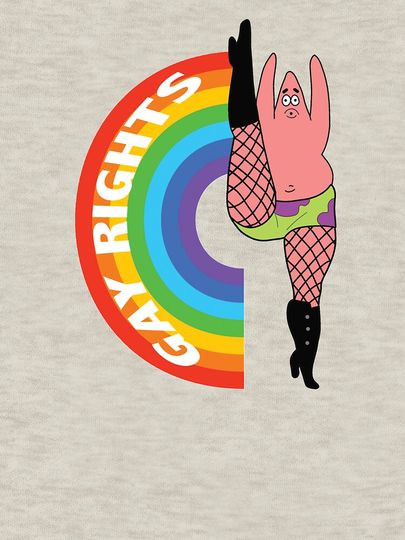 Patrick Star - Gay Rights Sweatshirt