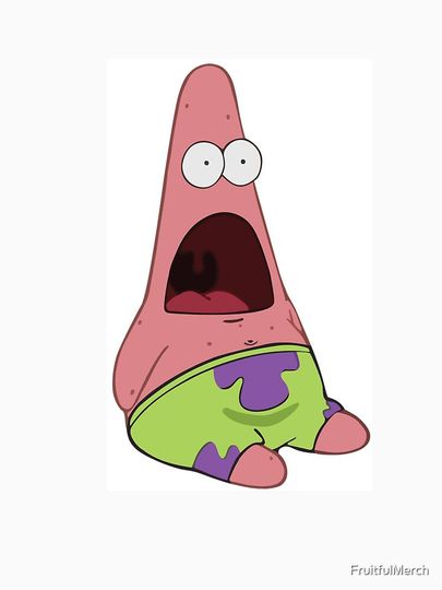 Surprised Patrick Star Funny Hoodie